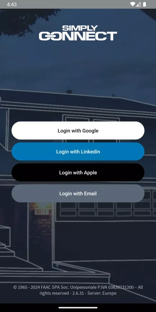 Capturas de pantalla de FAAC Simply Connect