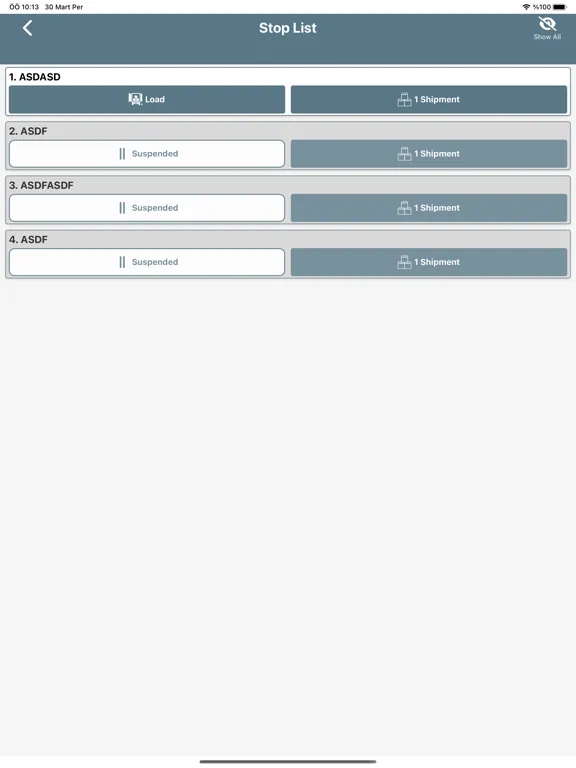 Simply Driver iPad  スクリーンショット