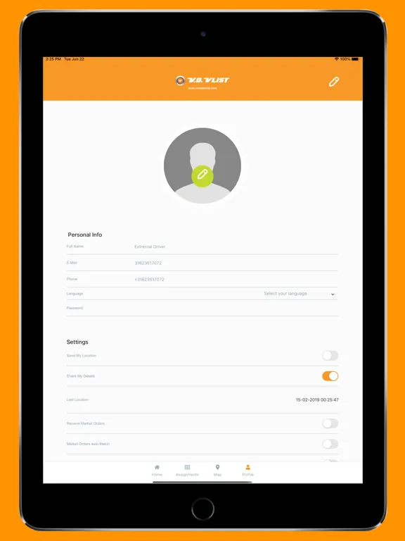 Van der Vlist Charter App iPad  Ekran Görüntüleri