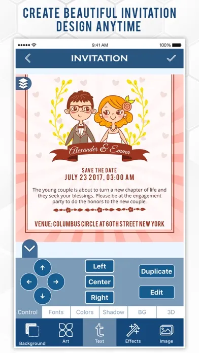 Ace Invitation Maker - eCards スクリーンショット