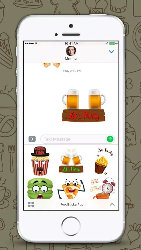 Скриншоты Animated Foodie Stickers