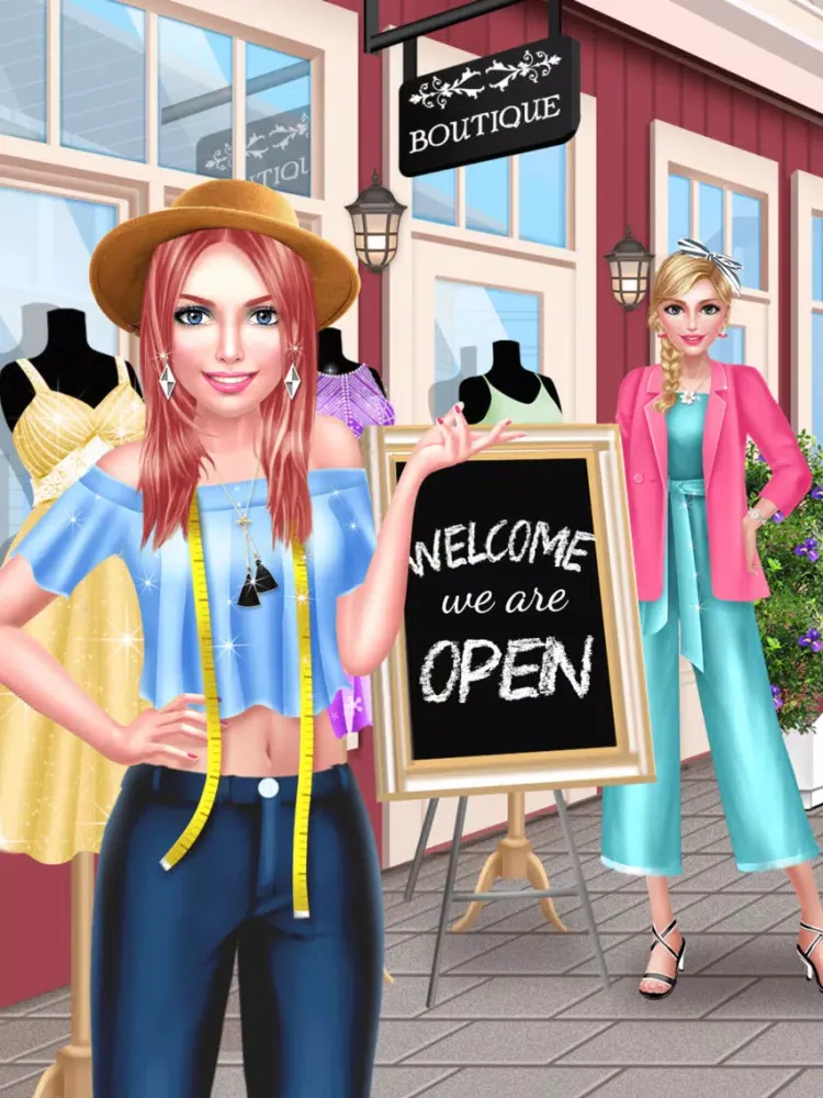 Ảnh chụp màn hình của BFF Fashion Boutique Salon - Beauty Makeover Game iPad 