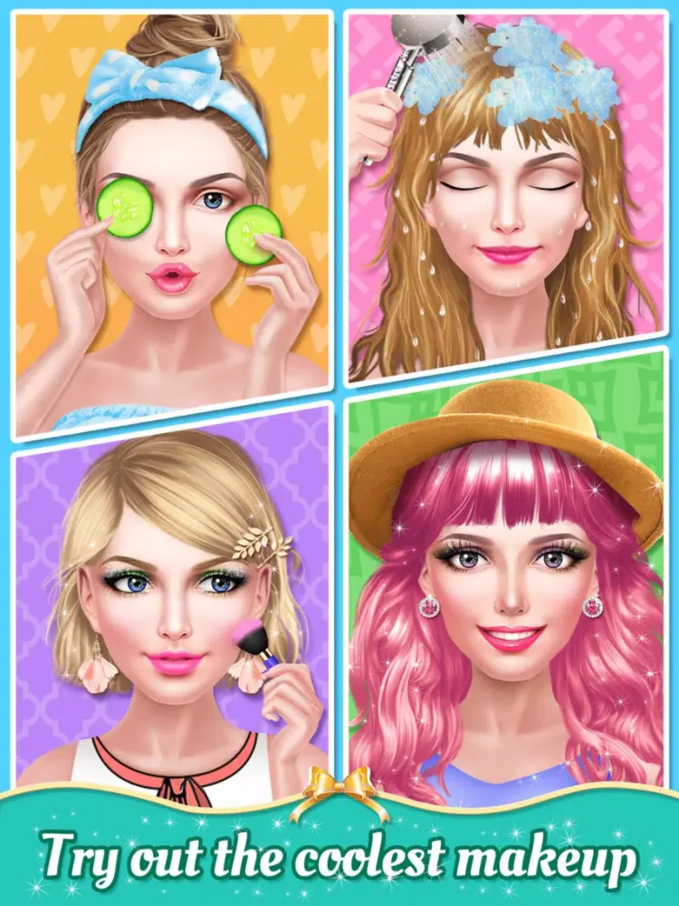 Ảnh chụp màn hình của BFF Fashion Boutique Salon - Beauty Makeover Game iPad 