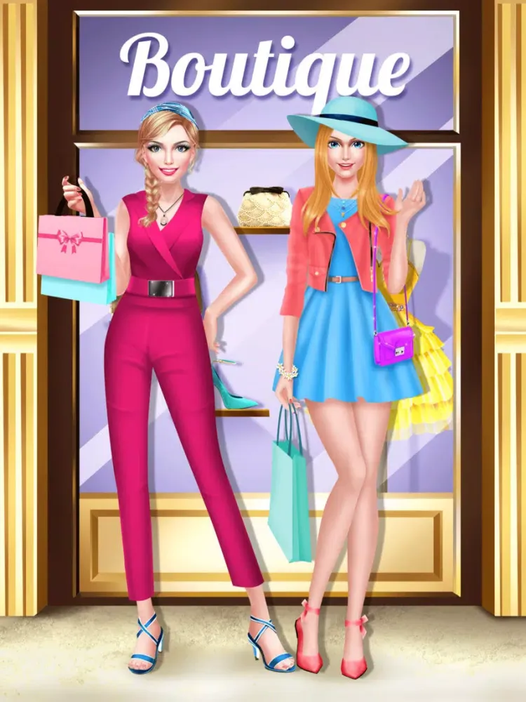 Ảnh chụp màn hình của BFF Fashion Boutique Salon - Beauty Makeover Game iPad 