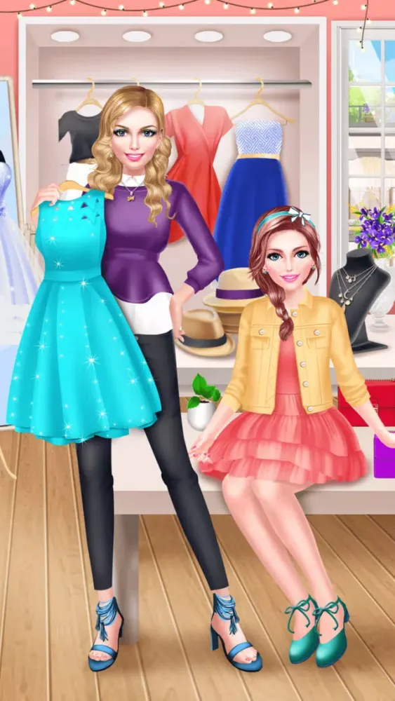 Ảnh chụp màn hình của BFF Fashion Boutique Salon - Beauty Makeover Game