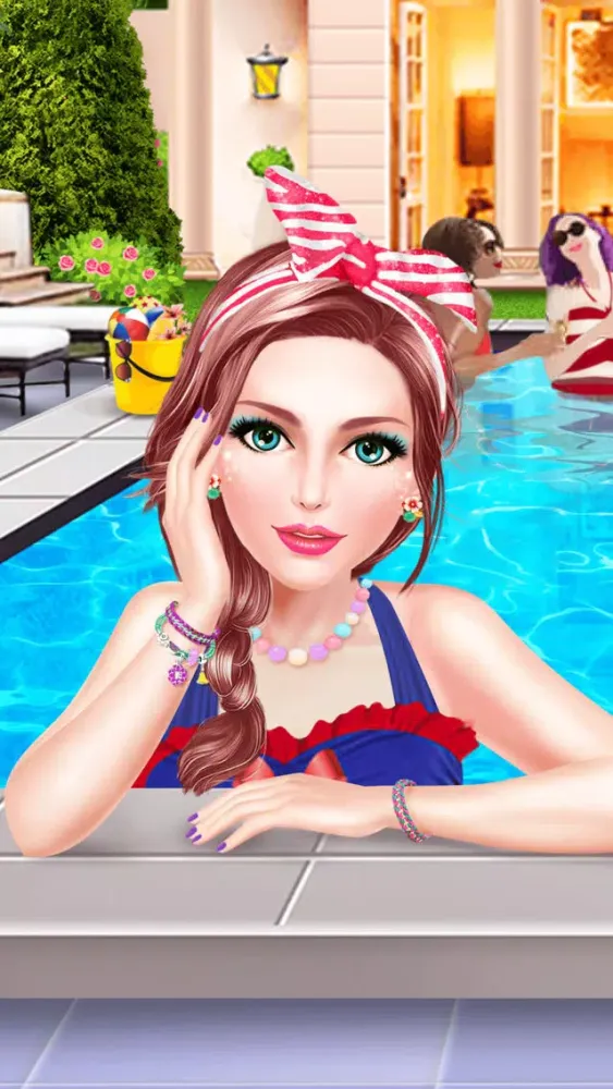 Скриншоты Summer Splash! Pool Party Spa - Makeup, Makeover & Dressup Game for Girls