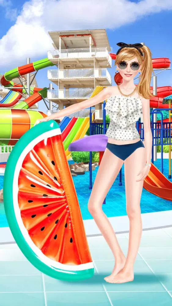 Скриншоты Summer Splash! Pool Party Spa - Makeup, Makeover & Dressup Game for Girls