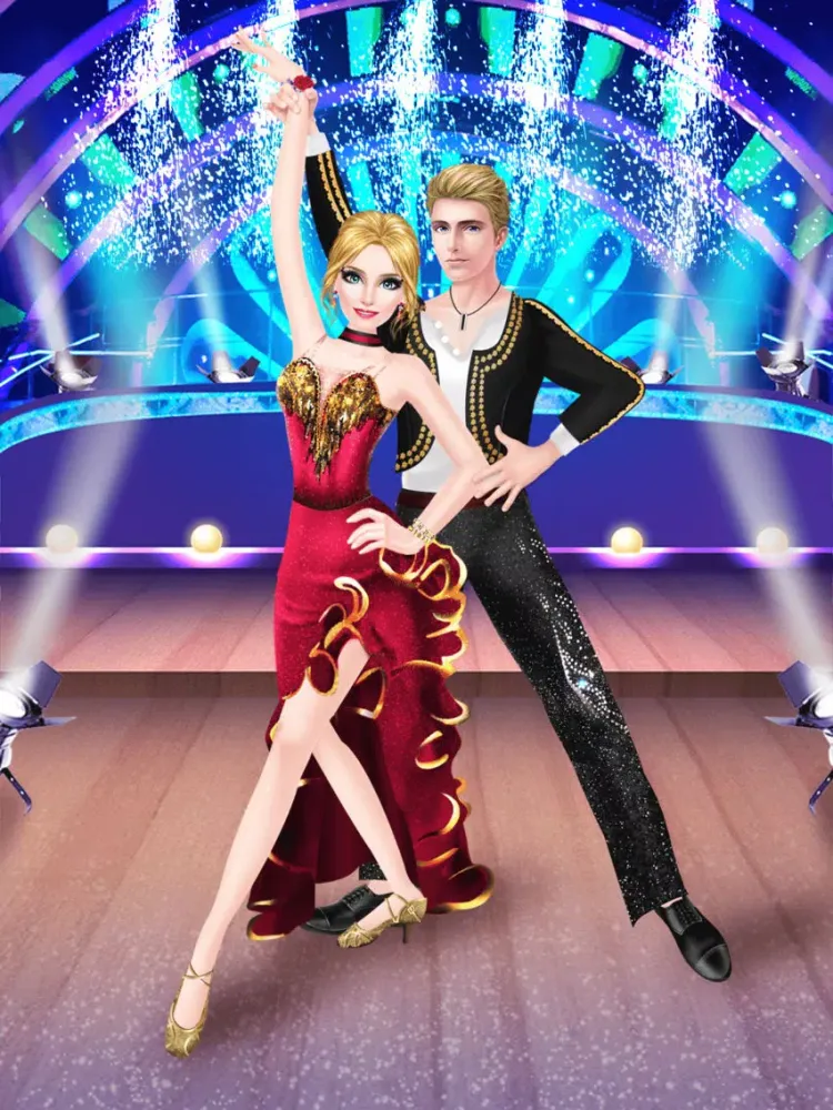 Captures d'écran de Celebrity Dance Contest - Stars Salon Game: Girls Spa, Makeup & Dressup Costume Makeover iPad 