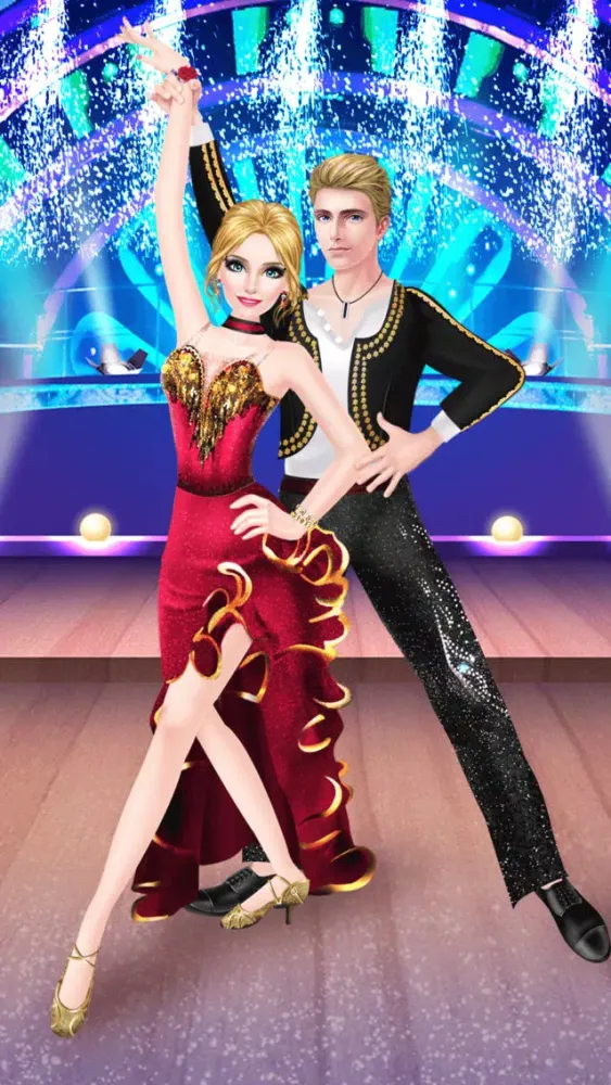Captures d'écran de Celebrity Dance Contest - Stars Salon Game: Girls Spa, Makeup & Dressup Costume Makeover