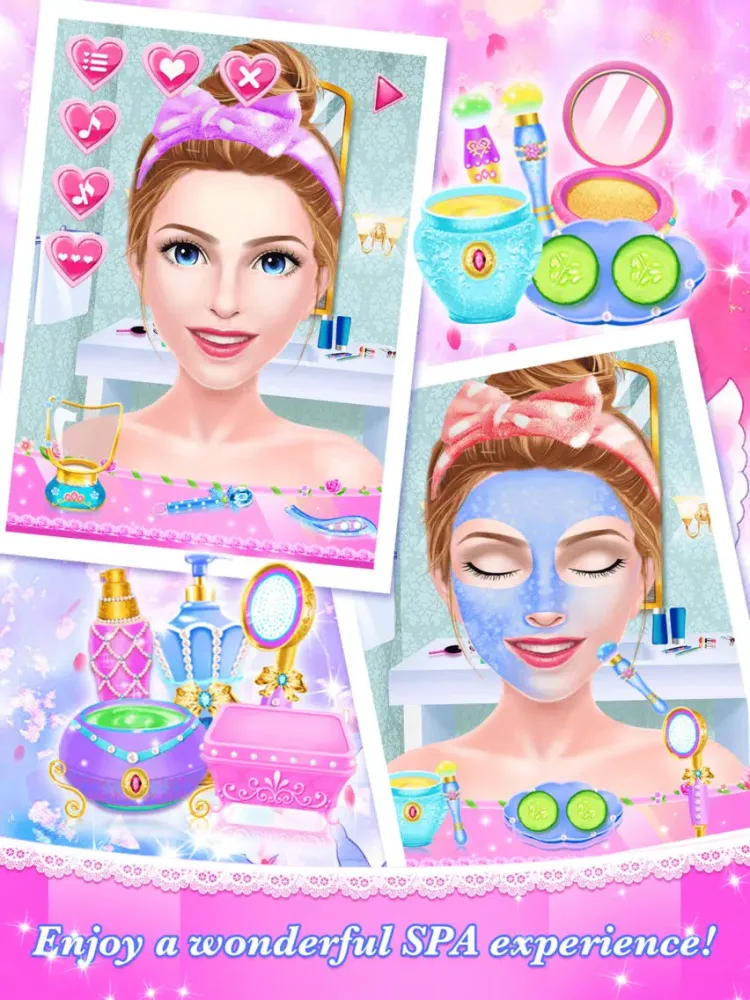 Celebrity Wedding Planner - Bridal Makeover Salon: SPA, Makeup & Dressup Beauty Game for Girls iPad  スクリーンショット