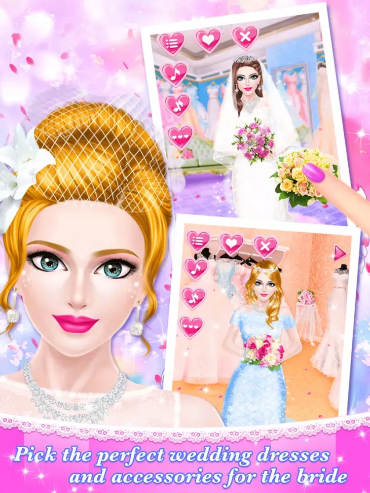 Celebrity Wedding Planner - Bridal Makeover Salon: SPA, Makeup & Dressup Beauty Game for Girls iPad  スクリーンショット