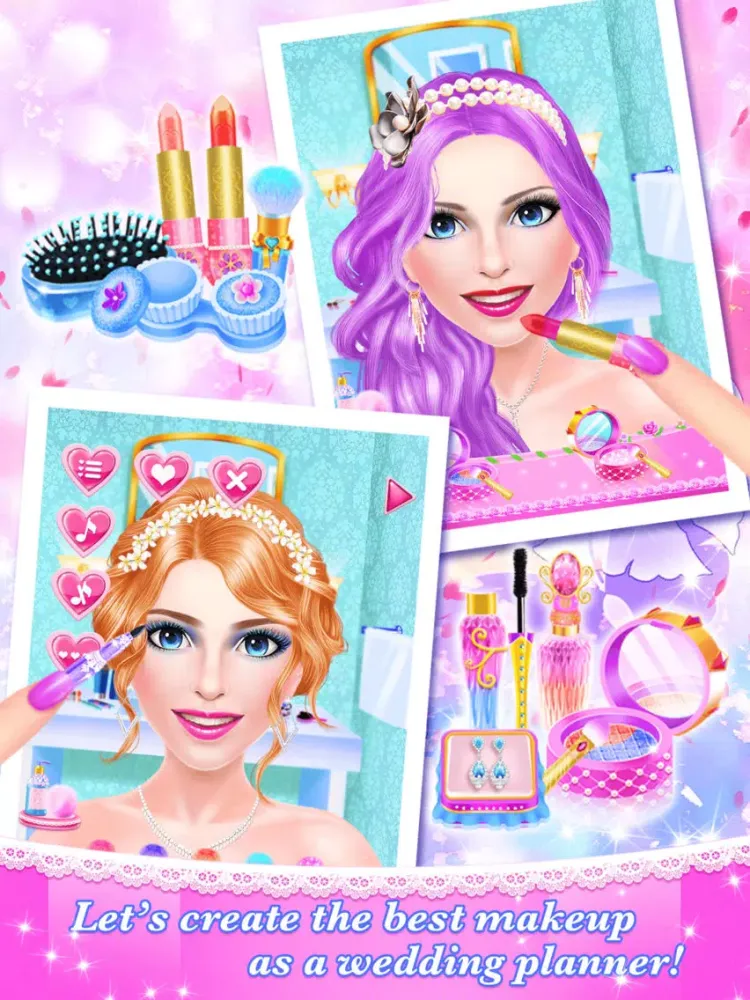 Celebrity Wedding Planner - Bridal Makeover Salon: SPA, Makeup & Dressup Beauty Game for Girls iPad  スクリーンショット