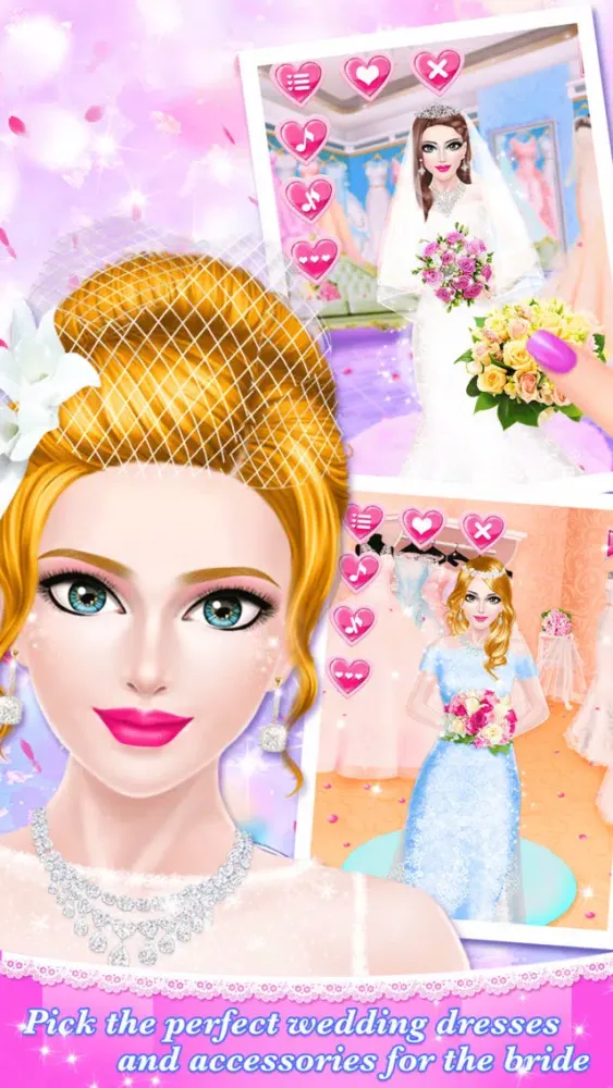 Celebrity Wedding Planner - Bridal Makeover Salon: SPA, Makeup & Dressup Beauty Game for Girls スクリーンショット