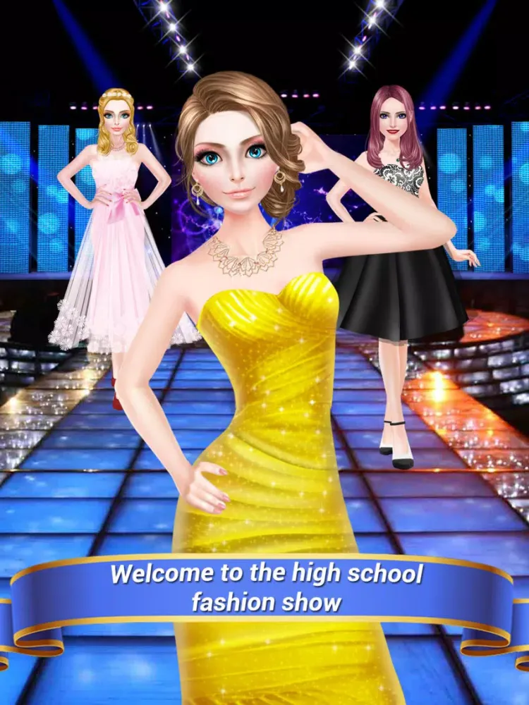 Zrzuty ekranu High School Fashion Girl Salon - Spa, Makeup & Dress Up Makeover Game iPad 