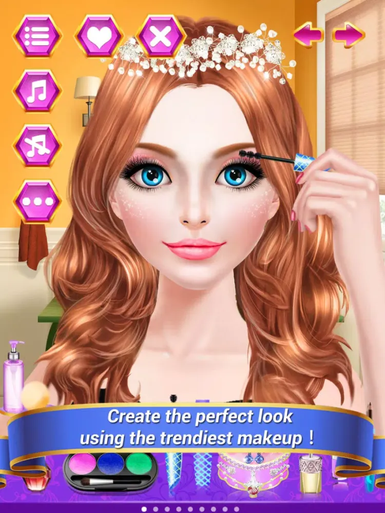 Zrzuty ekranu High School Fashion Girl Salon - Spa, Makeup & Dress Up Makeover Game iPad 