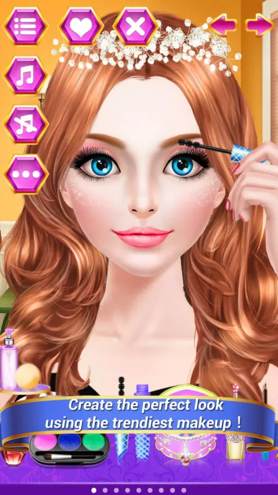 Zrzuty ekranu High School Fashion Girl Salon - Spa, Makeup & Dress Up Makeover Game