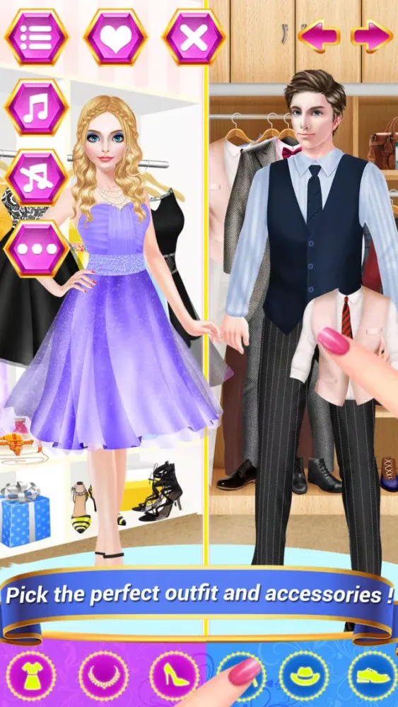 Zrzuty ekranu High School Fashion Girl Salon - Spa, Makeup & Dress Up Makeover Game