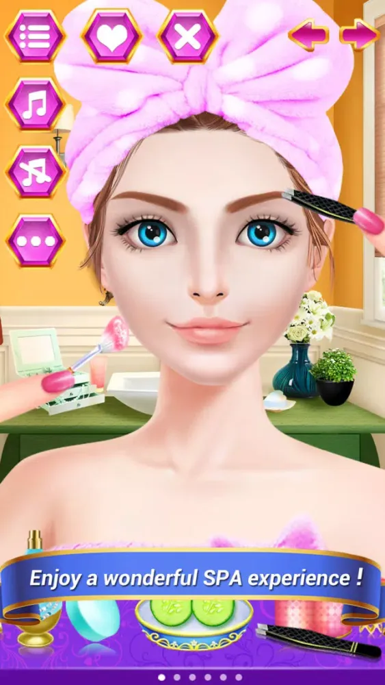 Zrzuty ekranu High School Fashion Girl Salon - Spa, Makeup & Dress Up Makeover Game