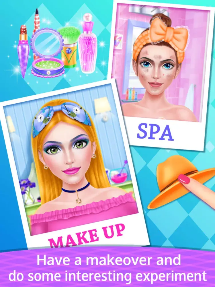 صور Dream Job: Science Girl Beauty Makeover Salon Game iPad 