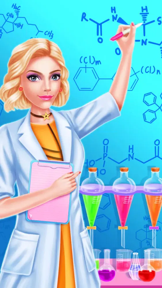 صور Dream Job: Science Girl Beauty Makeover Salon Game