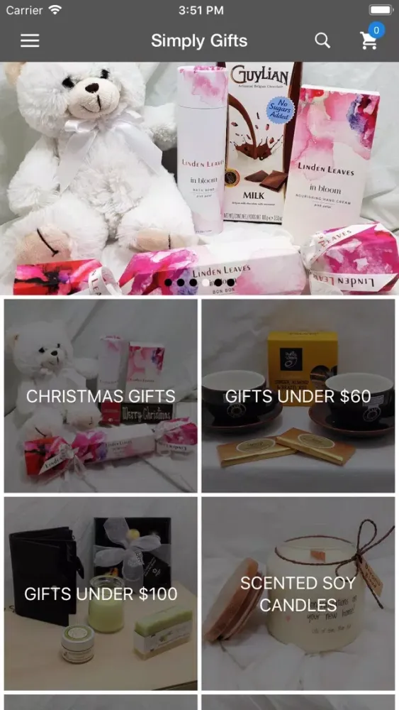 Screenshot di Simply Gifts - Online Gifts