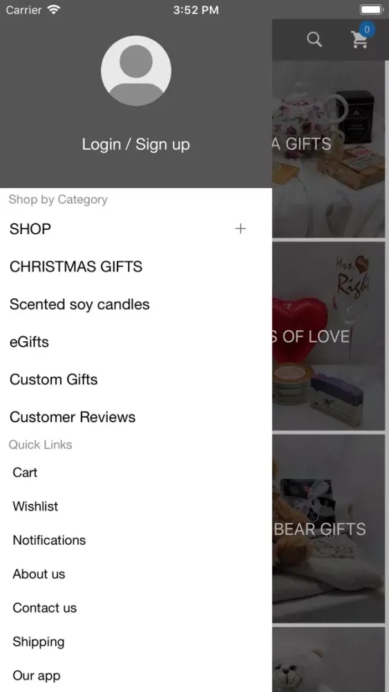Screenshot di Simply Gifts - Online Gifts