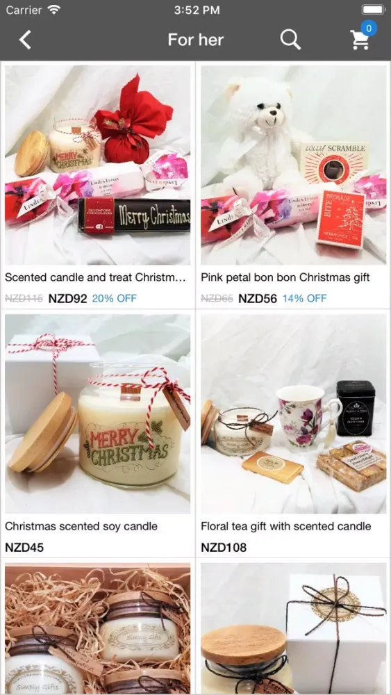 Screenshot di Simply Gifts - Online Gifts