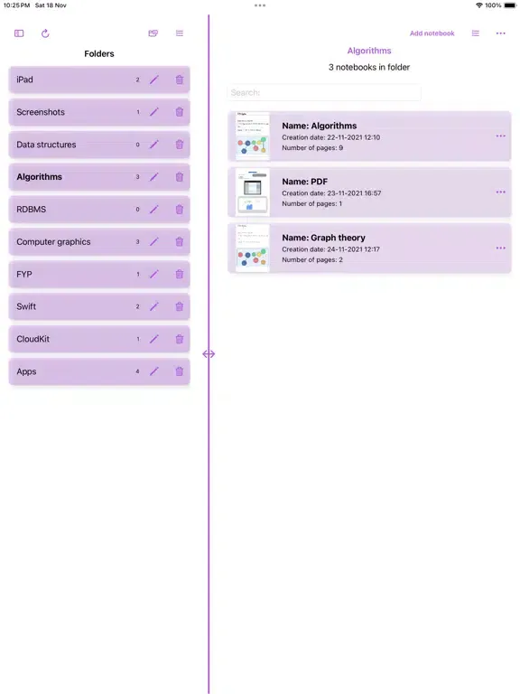 Скриншоты Simply Ink - Handwritten Notes iPad 
