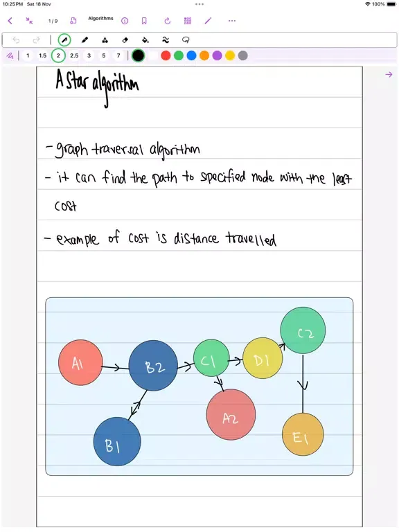 Скриншоты Simply Ink - Handwritten Notes iPad 