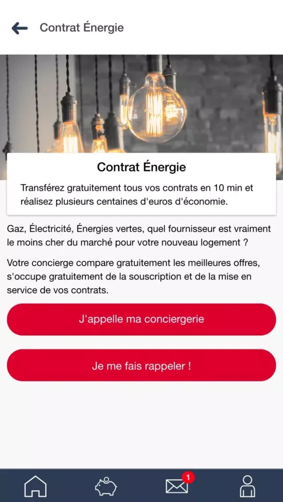 Zrzuty ekranu ORPI Conciergerie
