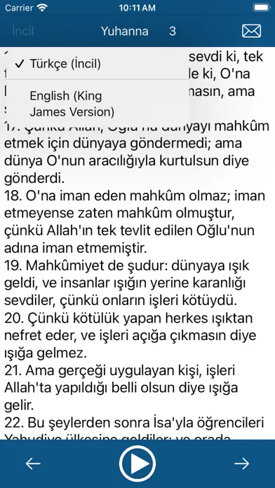 İncil'i dinle應用截圖