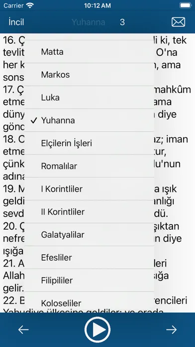 İncil'i dinle應用截圖