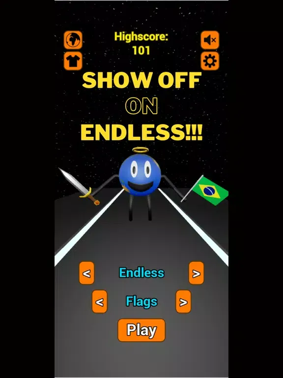 World Runner: Flags & Capitals iPad  स्क्रीनशॉट