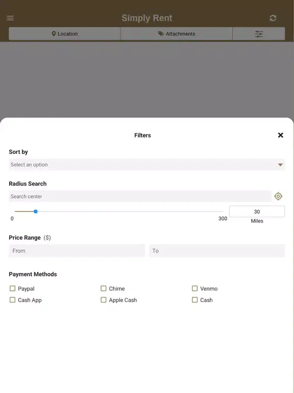 Zrzuty ekranu Simply Rent LLC iPad 