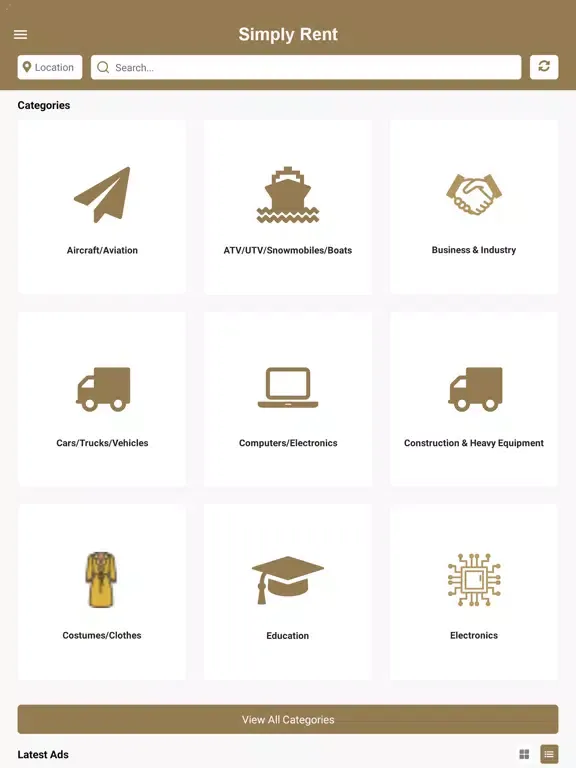 Zrzuty ekranu Simply Rent LLC iPad 