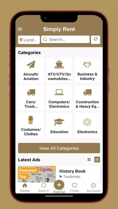 Zrzuty ekranu Simply Rent LLC