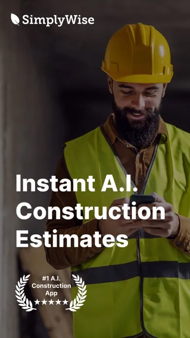 Capturas de tela do SimplyWise: Cost Estimator