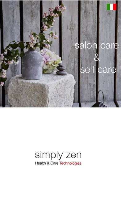 Capturas de tela do simply zen Health & Care Technology Mobile