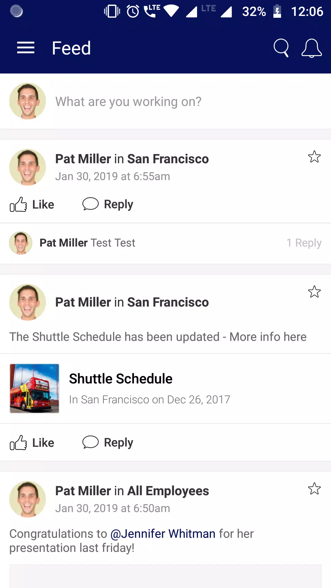 WeLink Mobile Screenshots2