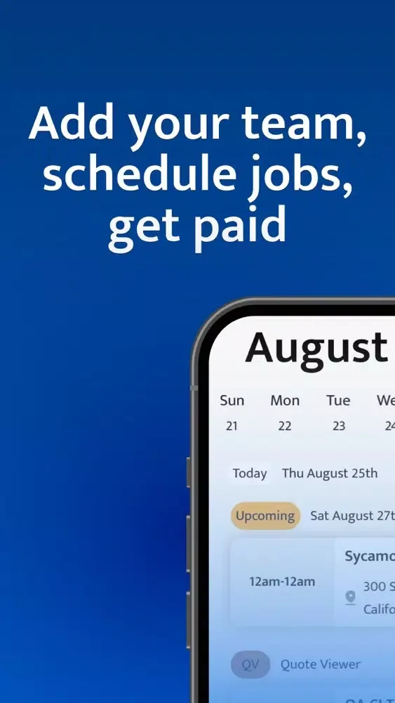 Capturas de pantalla de simPRO LITE