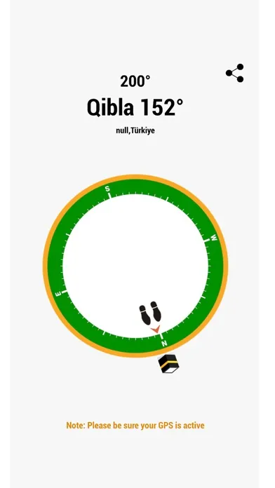 Simple Qibla Finder Screenshots
