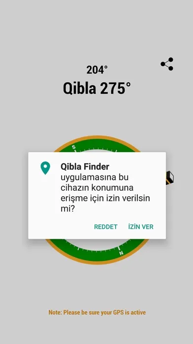 Simple Qibla Finder Screenshots