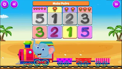 Zrzuty ekranu ABC 123 Learning Train For Kids