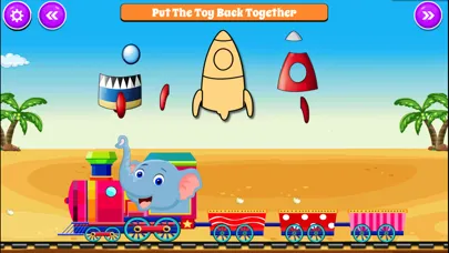 Zrzuty ekranu ABC 123 Learning Train For Kids