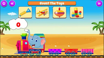 Zrzuty ekranu ABC 123 Learning Train For Kids