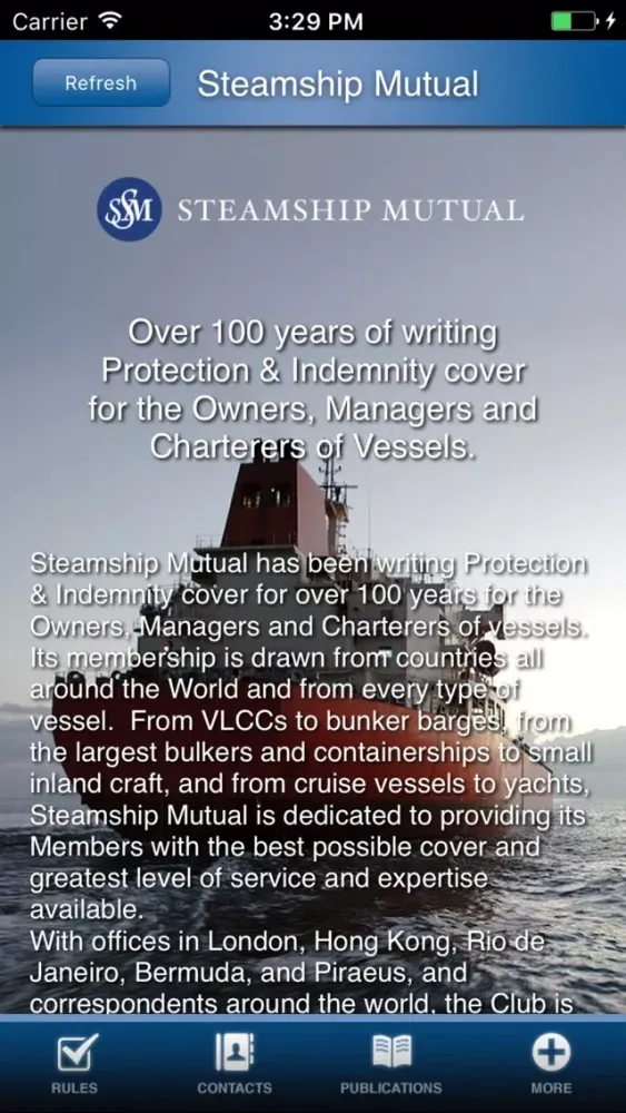 Steamship Mutual スクリーンショット