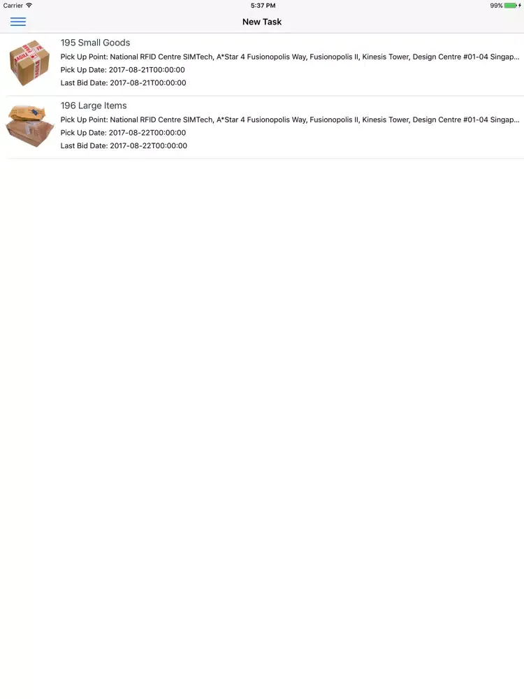 Screenshot di B2B Owner iPad 
