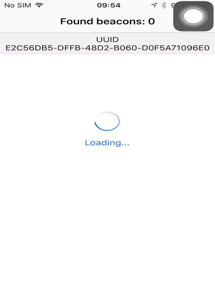 صور eBeaconApp iPad 