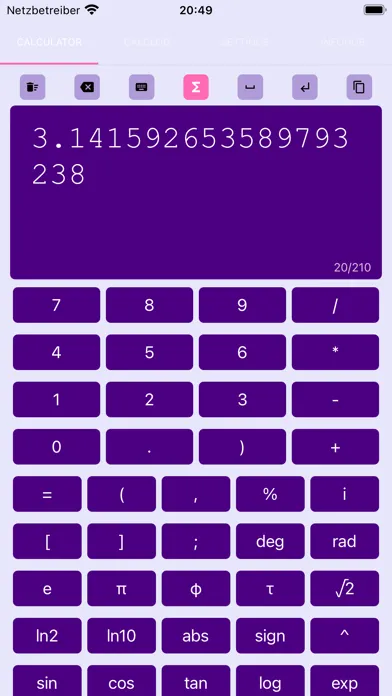 ChromaSciCalc Pro Screenshots