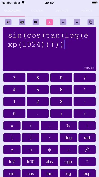 ChromaSciCalc Pro Screenshots